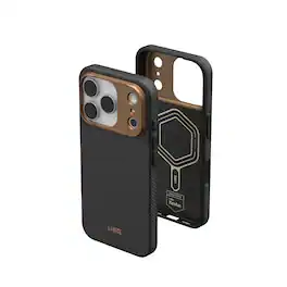 UAG - iPhone 17 Pro Case with MagSafe, Kevlar® Aramid Fiber Construction Protective Cover - Kevlar Graphite/Bronze