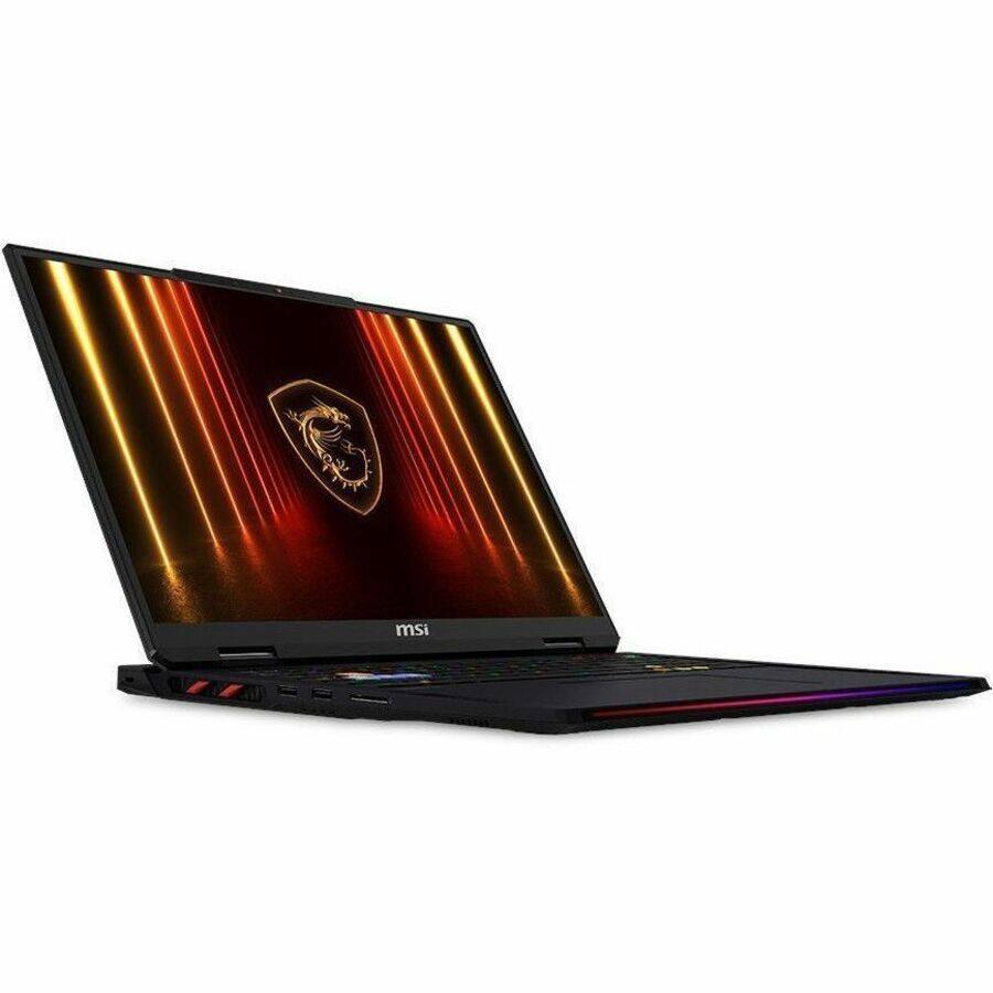 Alt View 8. MSI - MSI Raider 18 HX AI A2XW Raider 18 HX AI A2XWJG-841US 18" Gaming Notebook - UHD+ - 120 Hz - Intel Core Ultra 9 285HX - Black.