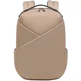 Lux & Nyx - Origami 16" Laptop Backpack - Champagne Taupe
