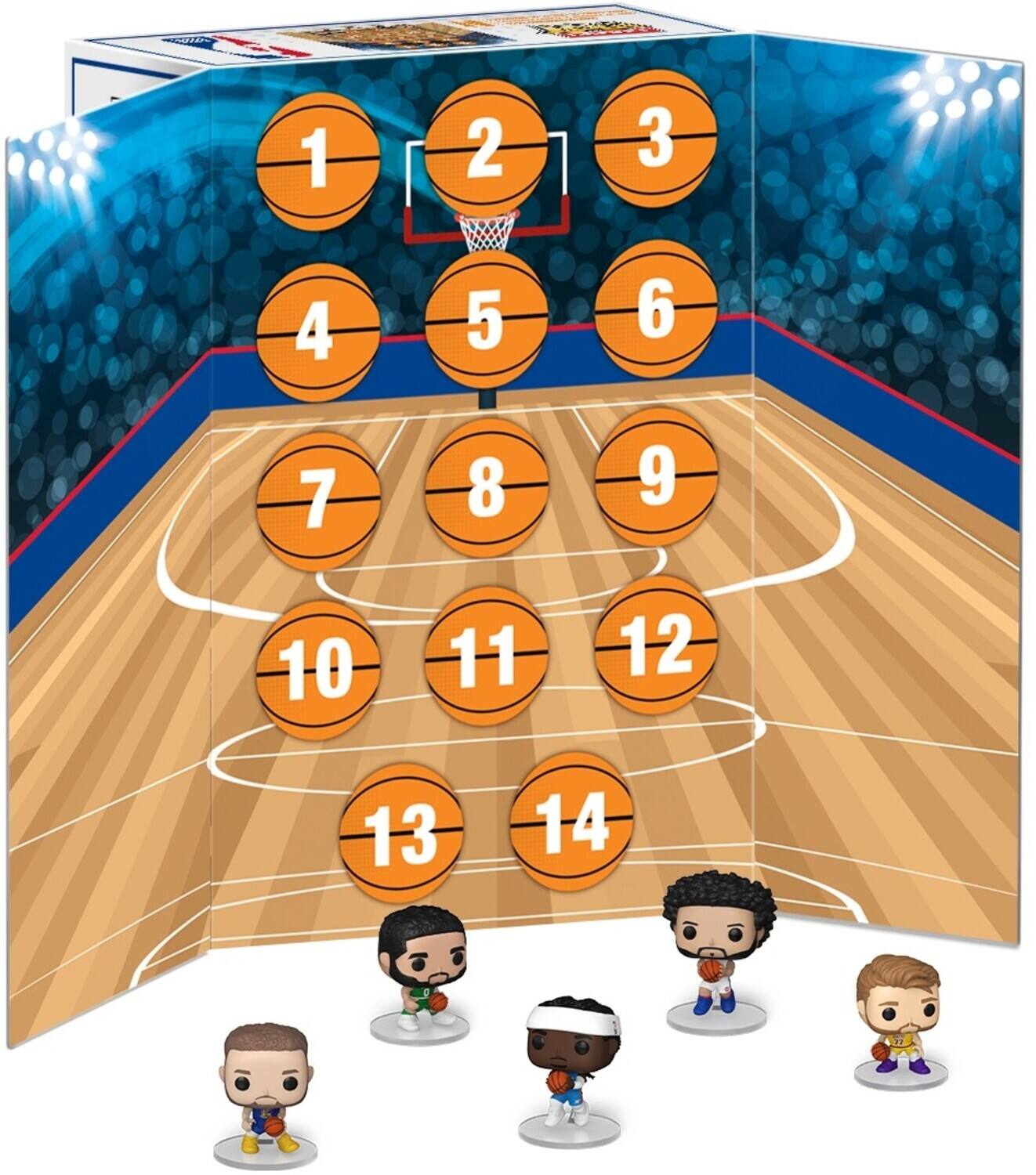 Alt View 1. Funko - Funko Pocket POP! Countdown Calendar: NBA - 14 day   - COLLECTIBLES - Multicolor.