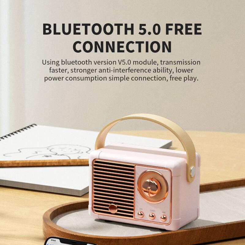 BLUETOOTH 5.0 FREE CONNECTION

Using bluetooth version V5.0 module, transmission faster, stronger anti-interference ability, lower power consumption simple connection, free play.