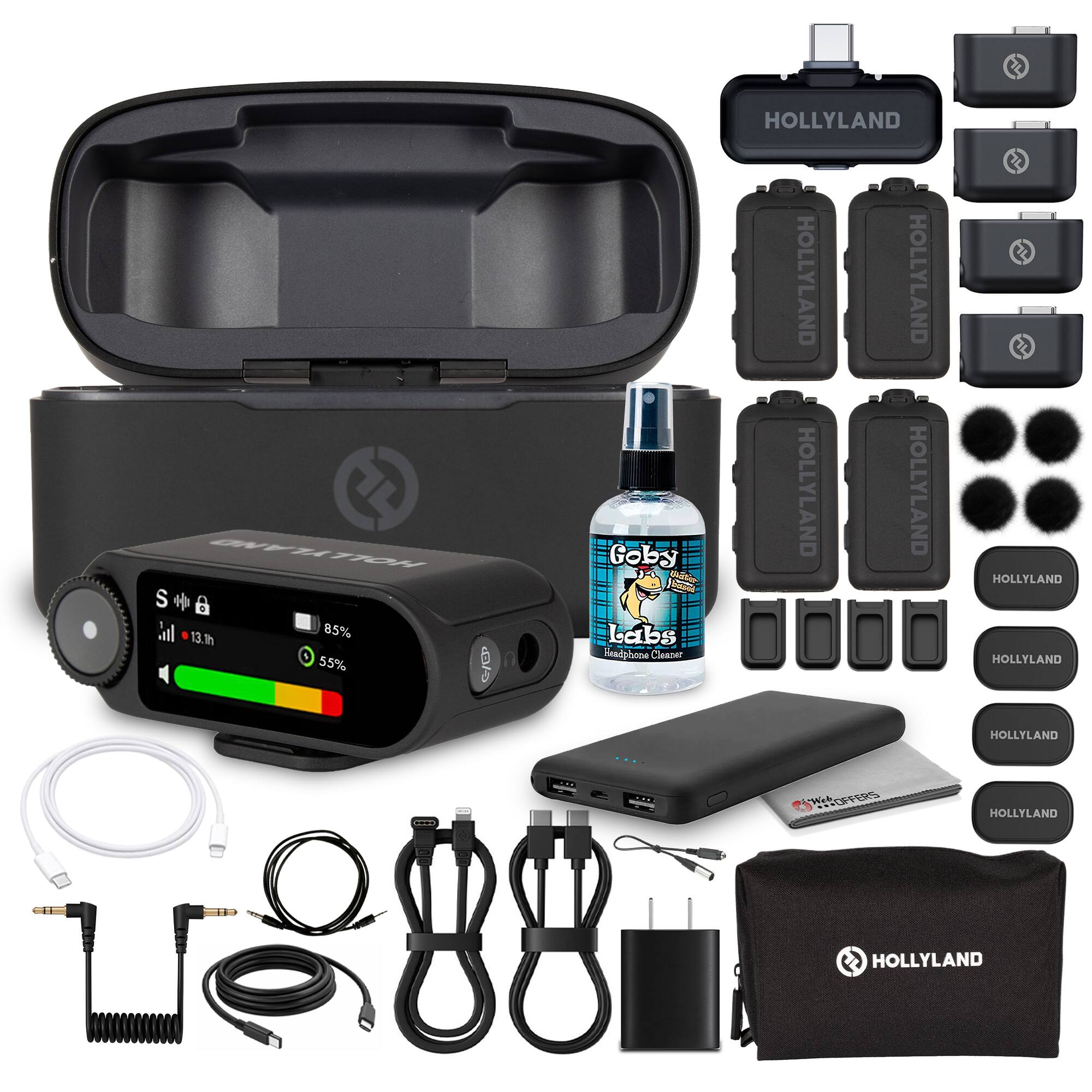 HOLLYLAND WFT S  
I 13.1h  
85% 55%  
GAO Goby Labs Headphone Cleaner  
HOLLYLAND  
HOLLYLAND  
HOLLYLAND  
HOLLYLAND  
HOLLYLAND  
HOLLYLAND  
HOLLYLAND  
HOLLYLAND  
M6 HTOPFESS  
HOLLYLAND  
HOLLYLAND