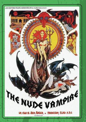 Front. The Nude Vampire - DVD.