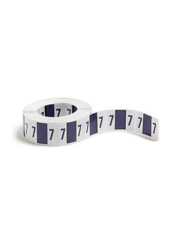 Smead - BCCRN Color Coded Numeric Labels, 7, 500/Roll - Purple