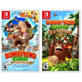 Donkey Kong Country: Tropical Freeze and Donkey Kong Country Returns HD Bundle - Nintendo Switch - Nintendo Switch