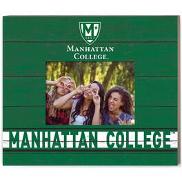 Jardine - Manhattan Jaspers 11'' x 13'' Team Spirit Scholastic Picture Frame - Green