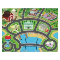 TCG Toys - Imaginmat: Jumbo - Paw Patrol - Floor Playmat & 2 Toy Cars, 47 x 61",Ages 3+ - Front_Zoom