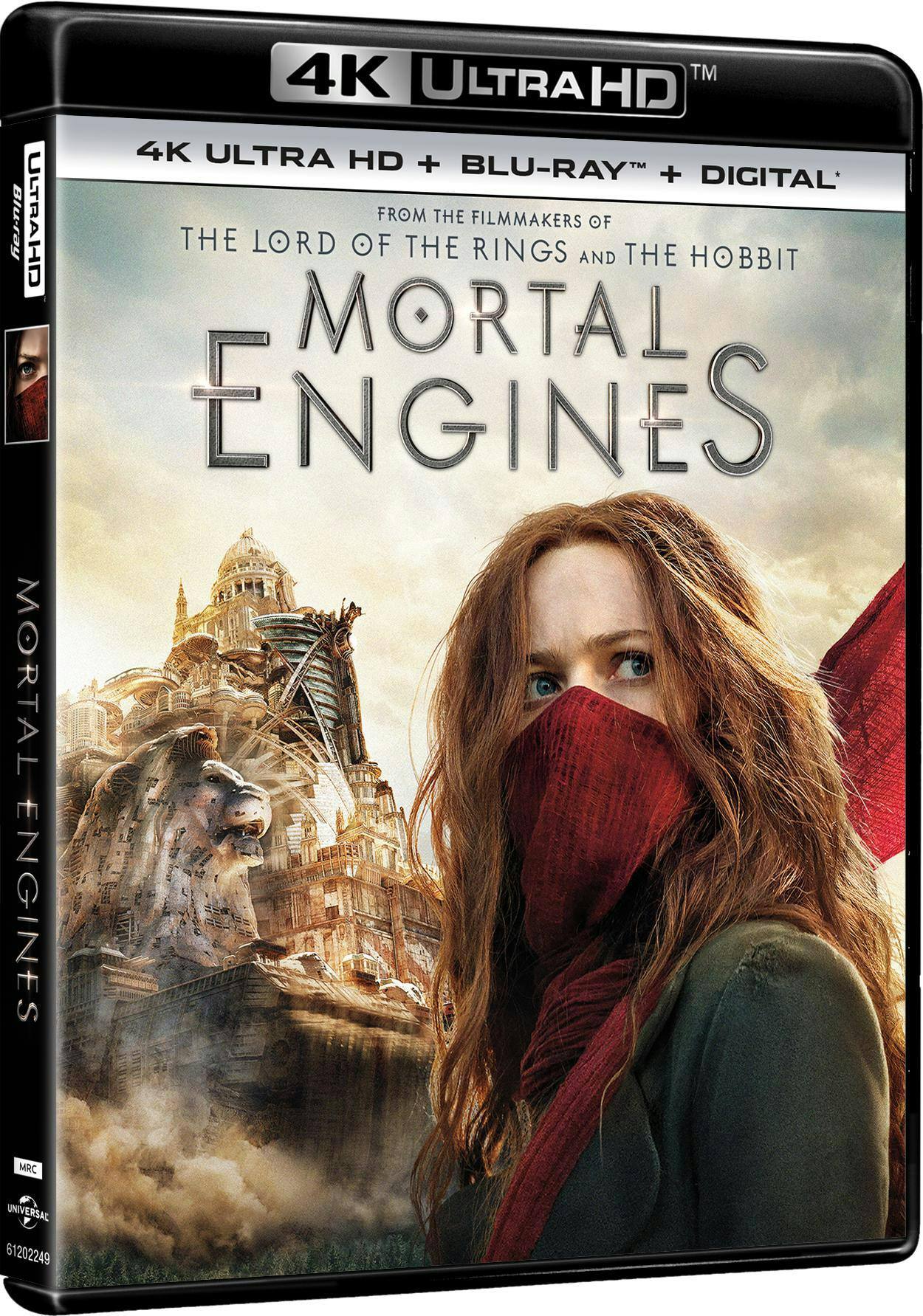 Angle. Mortal Engines   - 4K Blu-Ray.