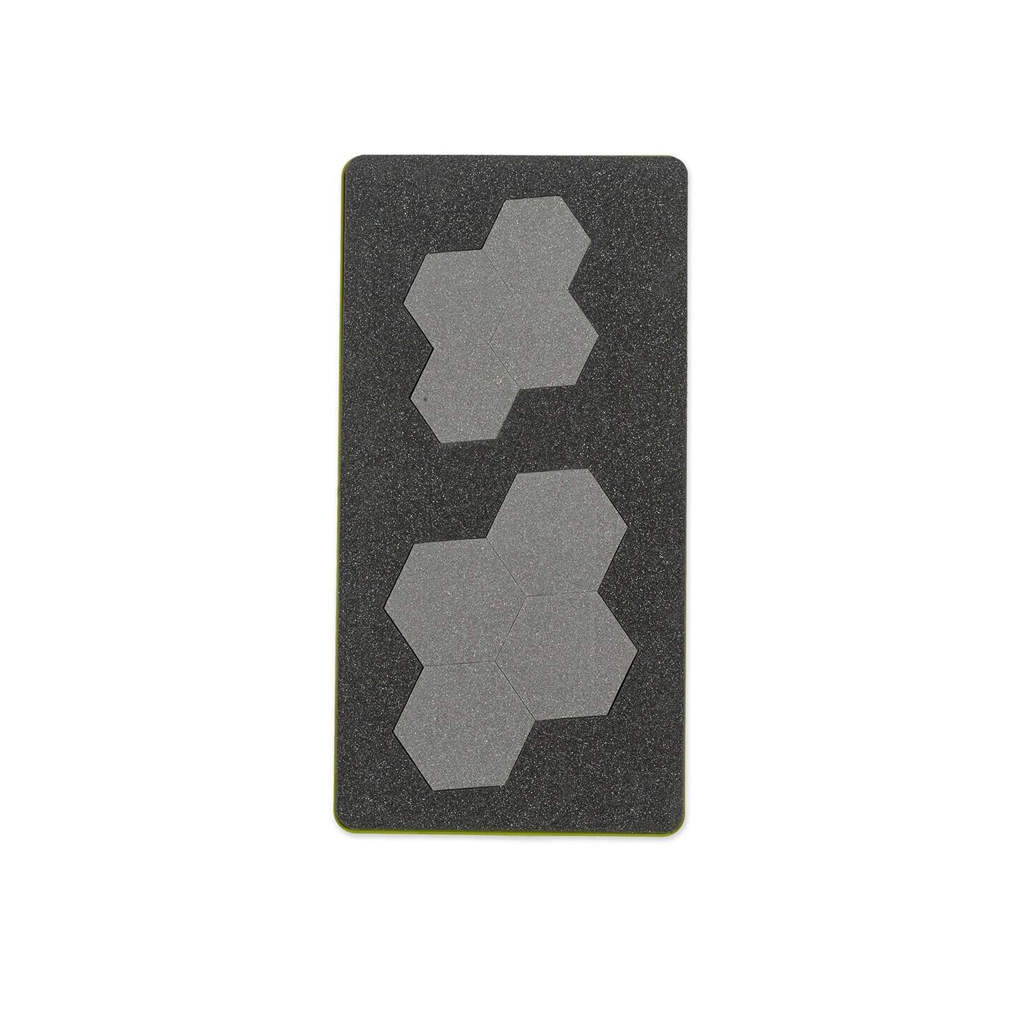 Back. AccuQuilt - AccuQuilt GO! English Paper Piecing Hexagon 1" Fabric Cutting Die – EPP Quilt Shapes & Templates.