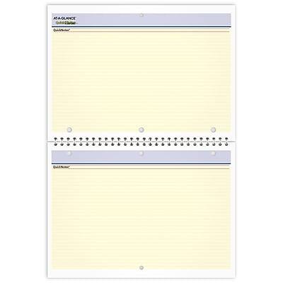AT-A-GLANCE - 2026 QuickNotes 11" x 8" Monthly Wall Calendar - Multicolor