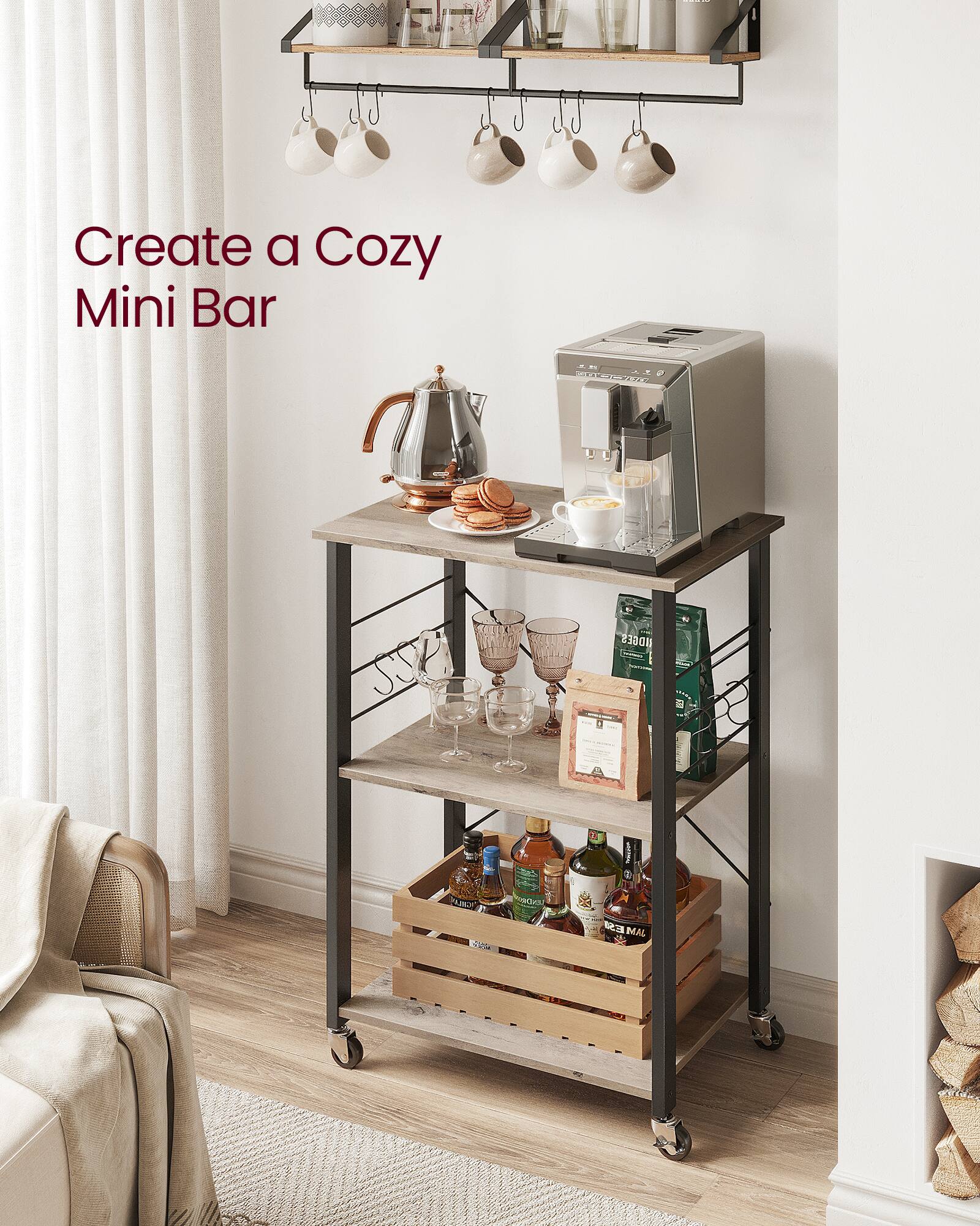 Create a Cozy Mini Bar