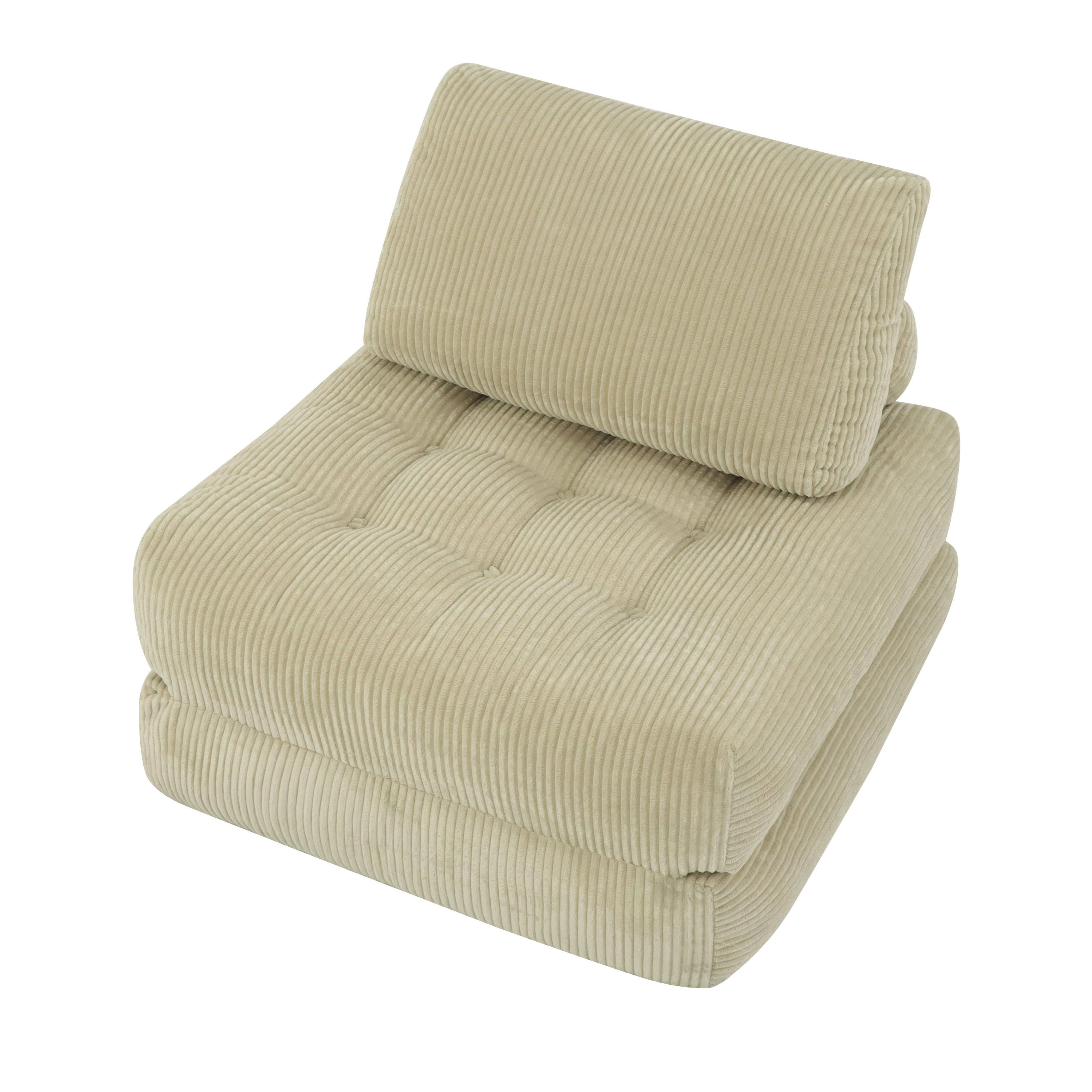 Alt View 4. LOVMOR - 71 Inch Faux Fur Bean Bag Chairs For Living Room Bedroom Dorm Plush Cozy Soft Indoor Lounge Seating Supportive - Camel.