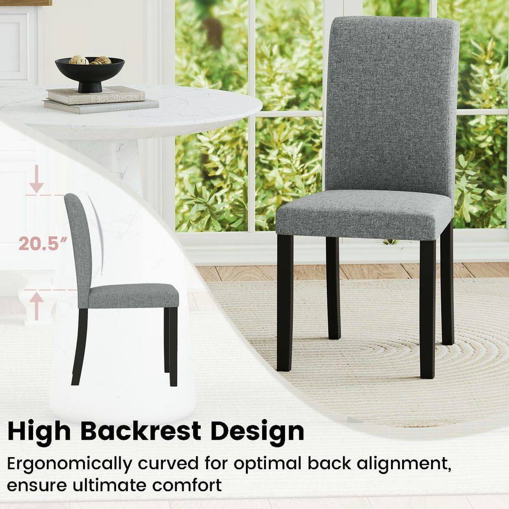 20.5" High Backrest Design  
Ergonomically curved for optimal back alignment, ensure ultimate comfort