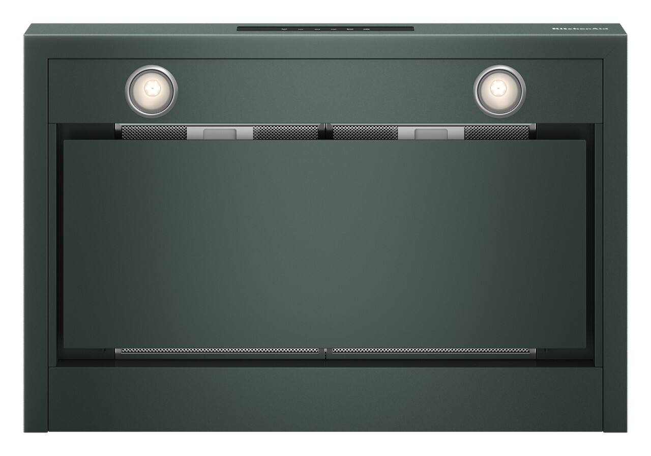 Alt View 1. KitchenAid - 30" Vented or Convertible to Recirculating Wall- Mount Hood - Juniper.