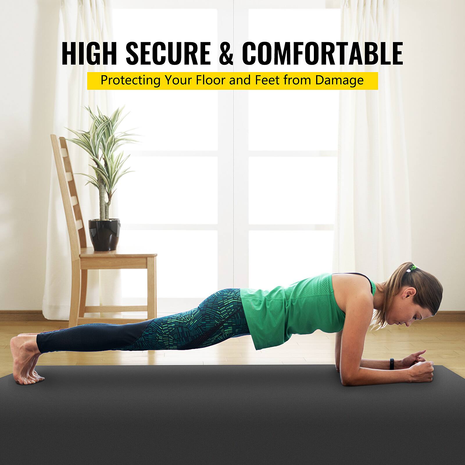 HIGH SECURE & COMFORTABLE  
Protecting Your Floor and Feet from Damage