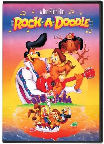 Front. Rock-A-Doodle   - DVD.