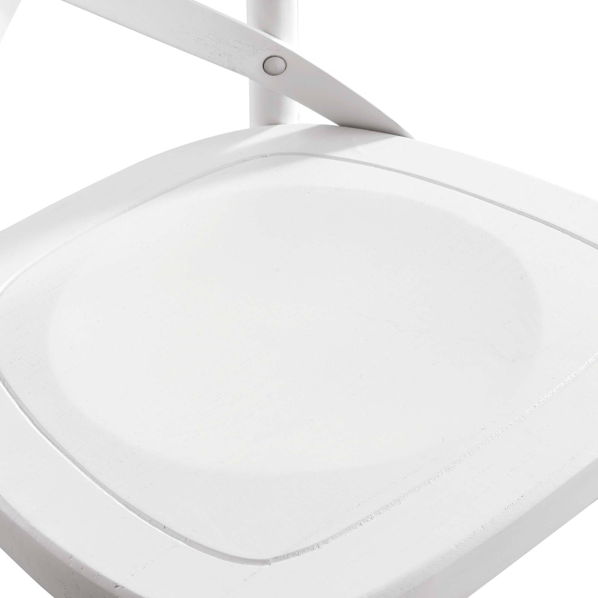 Alt View 4. Modway - Gear Bar Stool - White.