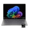 HP - OmniBook X - 14" 2K OLED Touchscreen Laptop - Snapdragon X Plus (2025) - 16GB Memory - 512GB SSD - Copilot+ PC - Meteor Silver