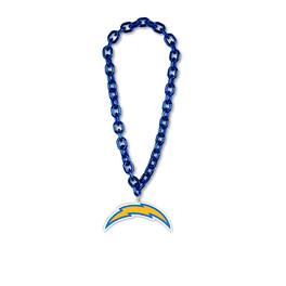 WinCraft - Los Angeles Chargers Big Chain Logo Plastic Necklace - Multicolor