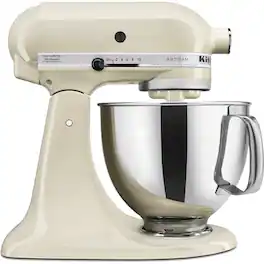 KitchenAid - Artisan Series 5-Quart Tilt-Head Stand Mixer - Almond Cream