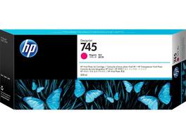 HP - 745 300-ml DesignJet Magenta Ink Cartridge, F9K01A