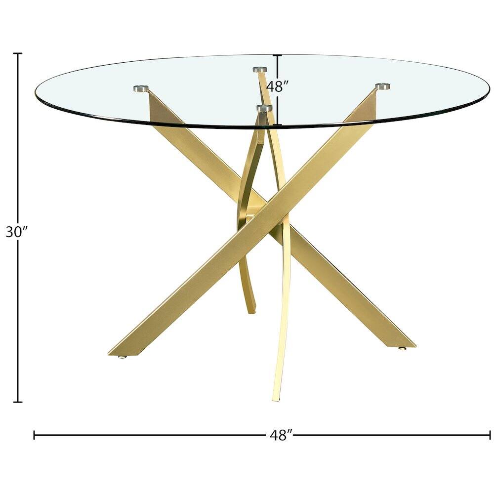48" (diameter)  
30" (height)  
48" (width)