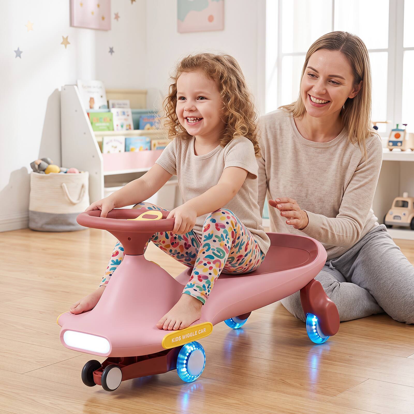 KIDS WIGGLE CAR