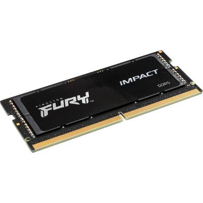 Kingston FURY Impact 16GB DDR5 SDRAM Memory Module For Notebook Kingston FURY Impact 16GB DDR5 SDRAM Memory Module For Notebook