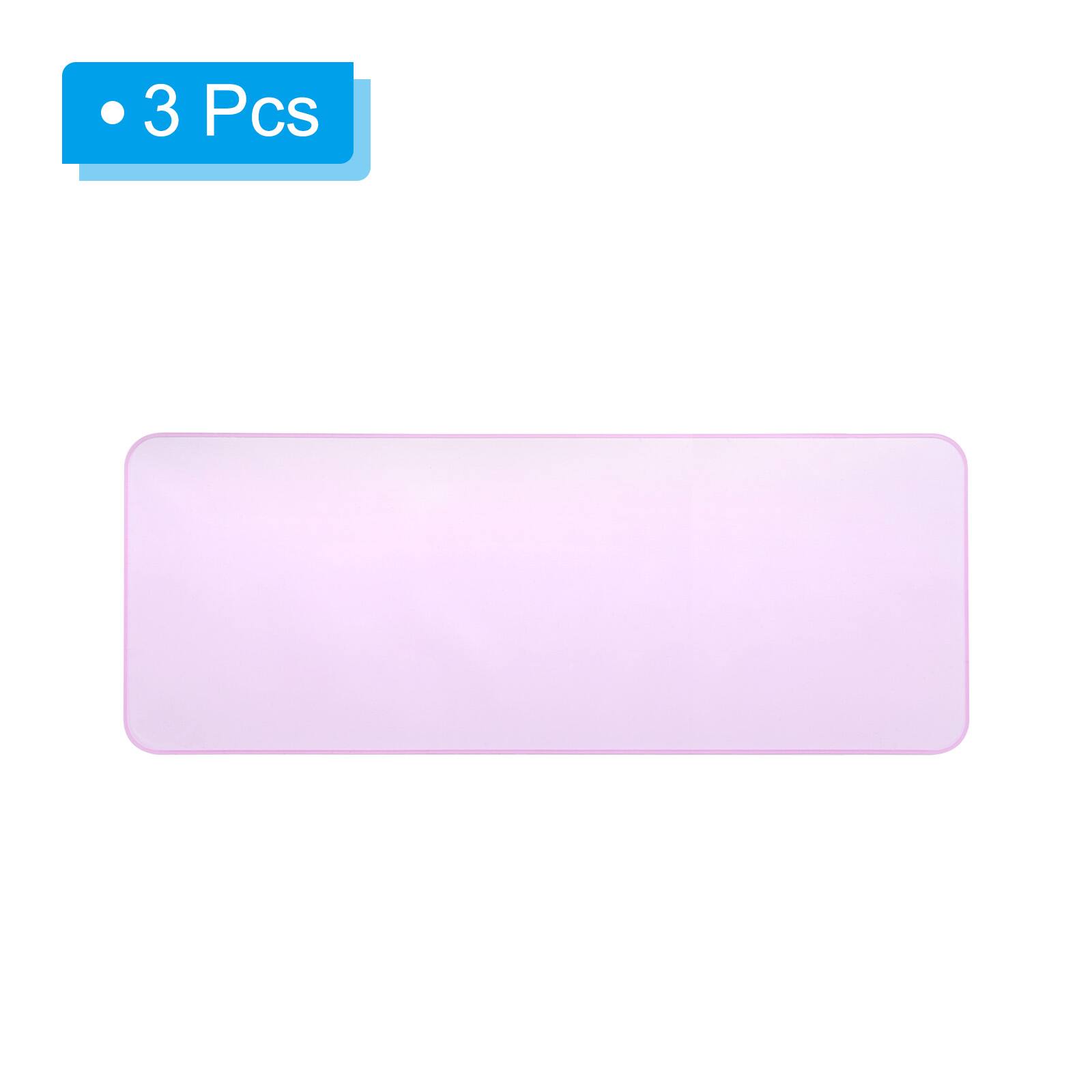 Alt View 2. Unique Bargains - 3pcs Universal Silicone Keyboard Protector Skin for 15.6"-17.3" Laptop, 14.2 x 5.1 Inch Ultra Thin Cover - Purple.