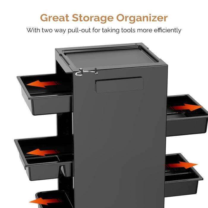 Great Storage Organizer  
With two way pull-out for taking tools more efficiently