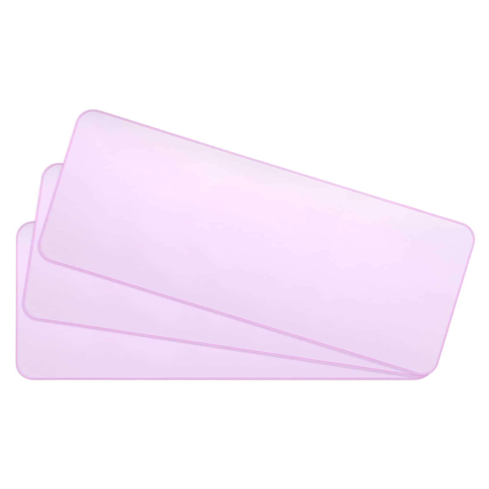 Unique Bargains - 3pcs Universal Silicone Keyboard Protector Skin for 15.6"-17.3" Laptop, 14.2 x 5.1 Inch Ultra Thin Cover - Purple