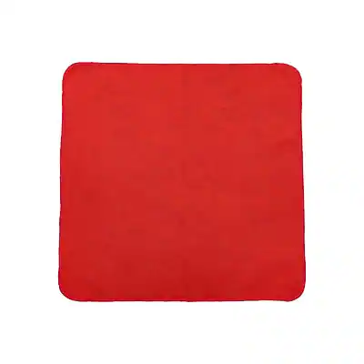 Front. HYGEN - HYGEN r-40 Recycled Microfiber Cleaning Cloths, 12" x 12", Red, 24/Pack (1820577) - Red.