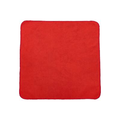 Front. HYGEN - HYGEN r-40 Recycled Microfiber Cleaning Cloths, 12" x 12", Red, 24/Pack (1820577) - Red.