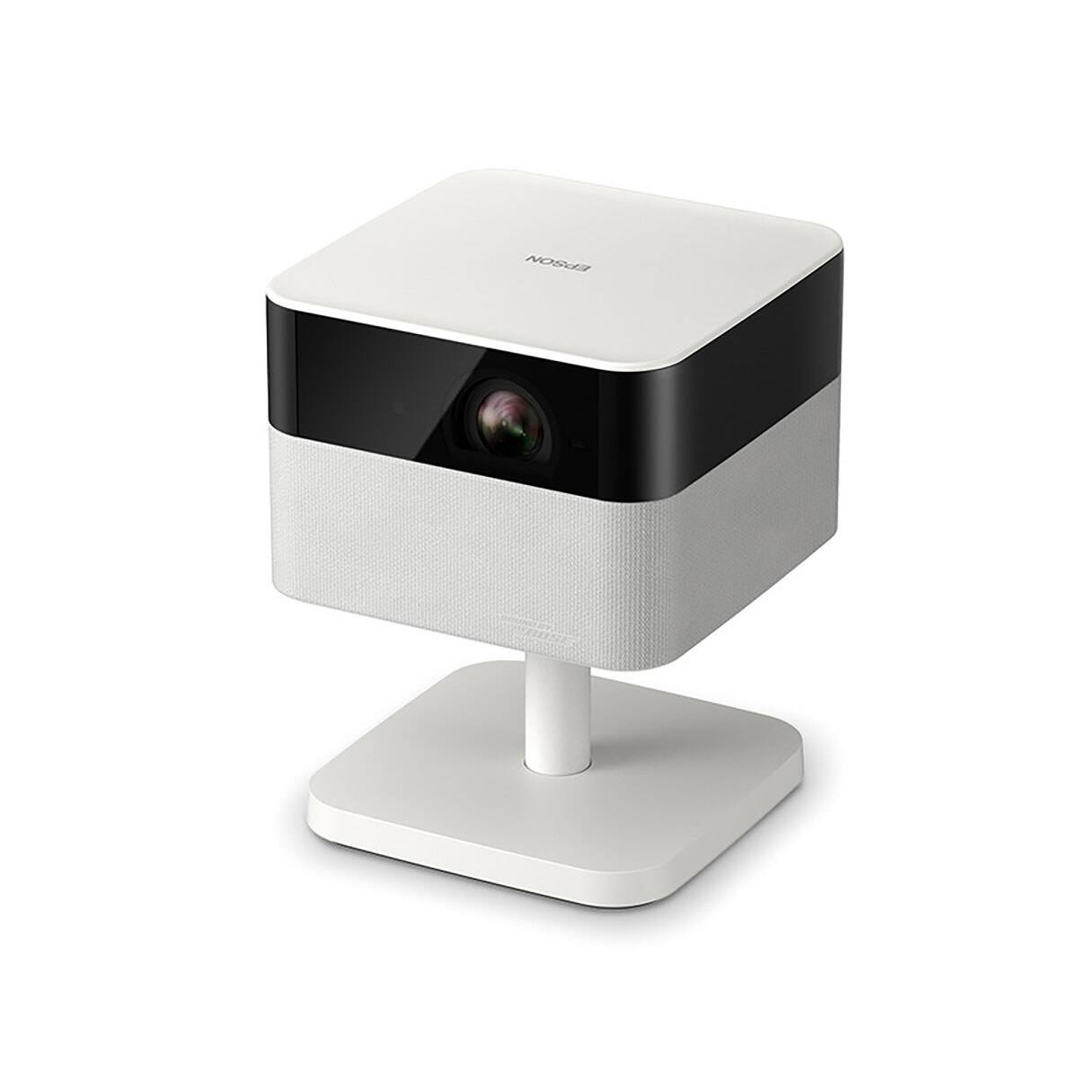 Alt View 1. Epson - Epson Lifestudio Flex Full HD 3-Chip 3LCD Wireless Smart Portable Projector, White.