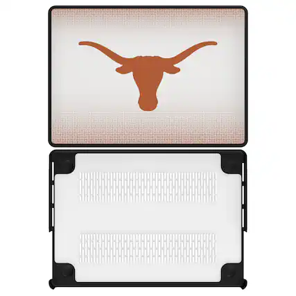 Front. Keyscaper - Texas Longhorns Linen MacBook Case - Air 15 in - Multicolor.