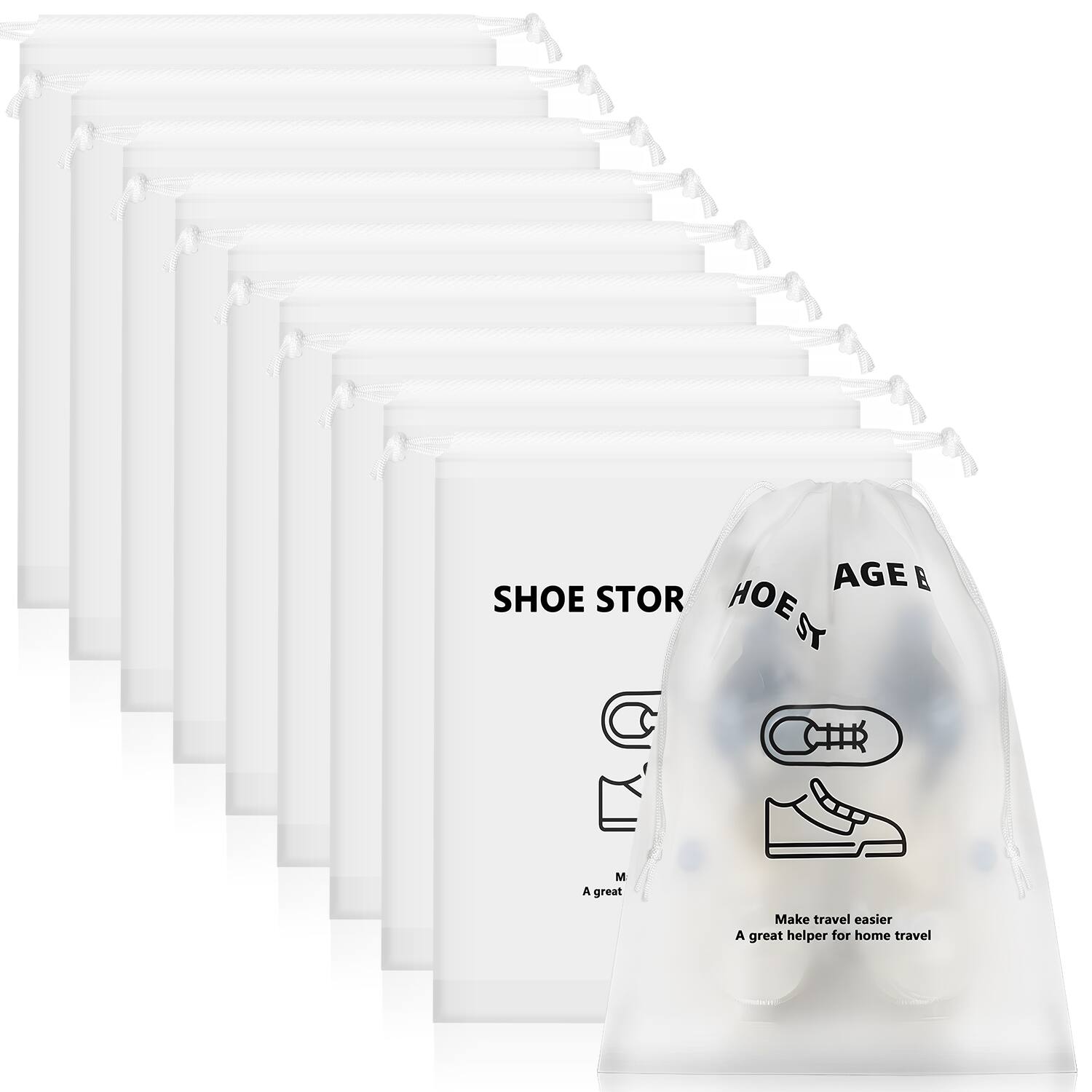 AGE B  
SHOE STOR  
HOEST  

A great  
Make travel easier  
A great helper for home travel