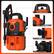 - Portable handle
- Power cord holder
- Gun Holder
- Hose Holder