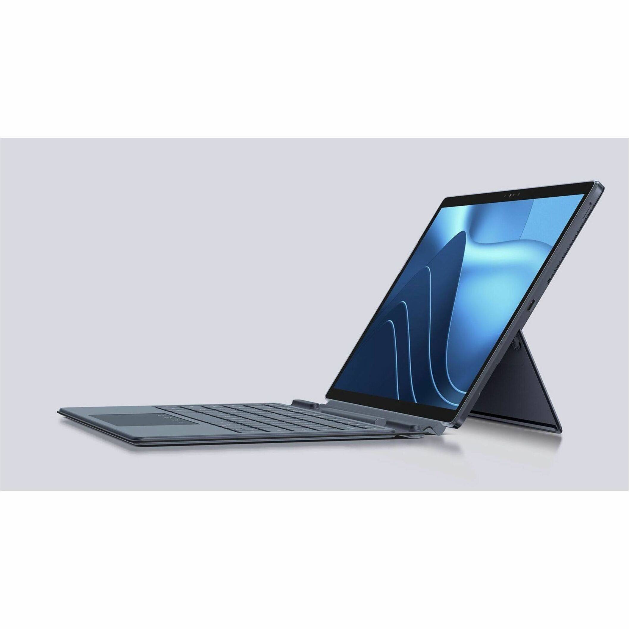Alt View 34. Dell - Latitude - 13" - Tablet - 256 GB - River Light Solid, Gray.