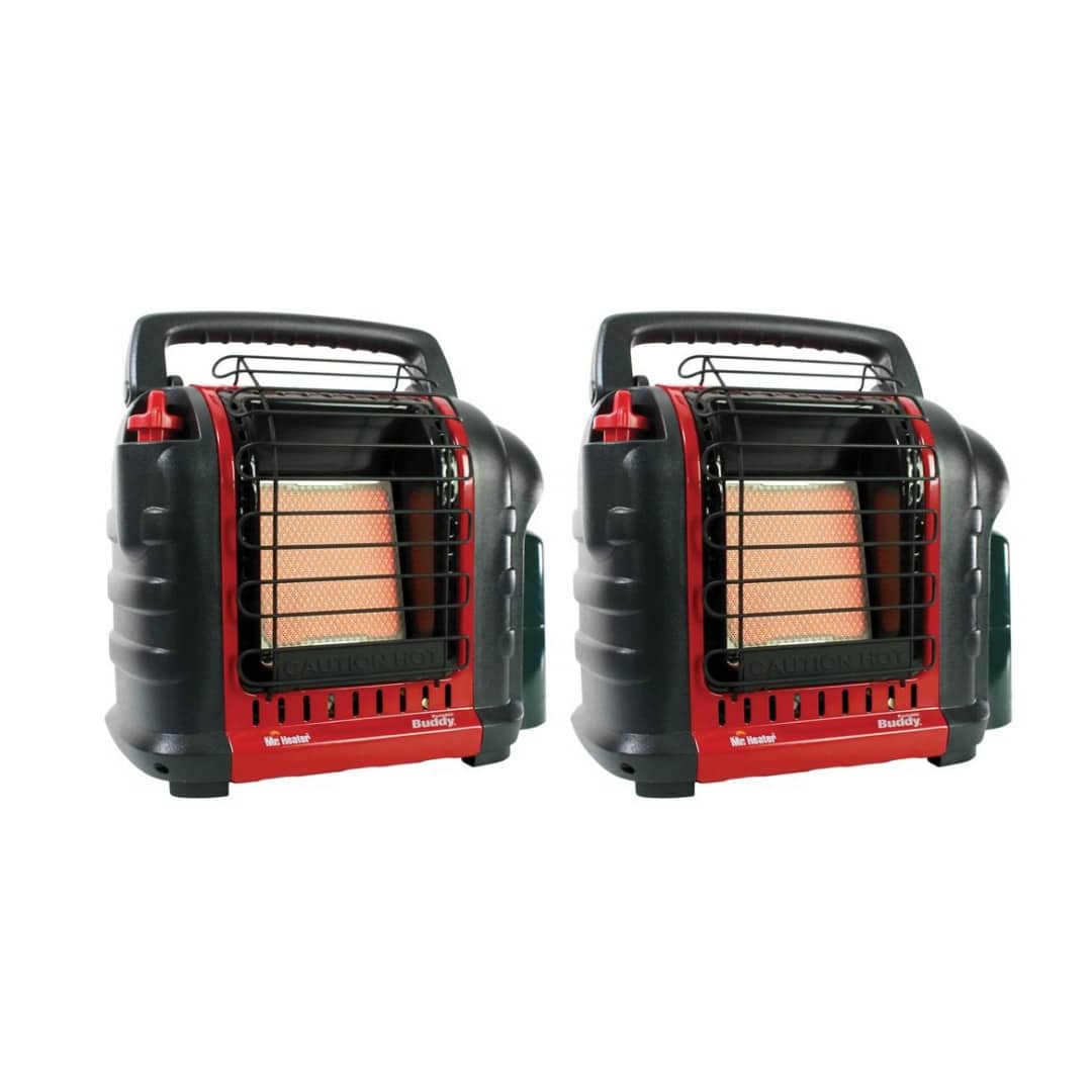 Mr. Heater - F232000 Portable Buddy Heater 2 Pack Bundle - NA