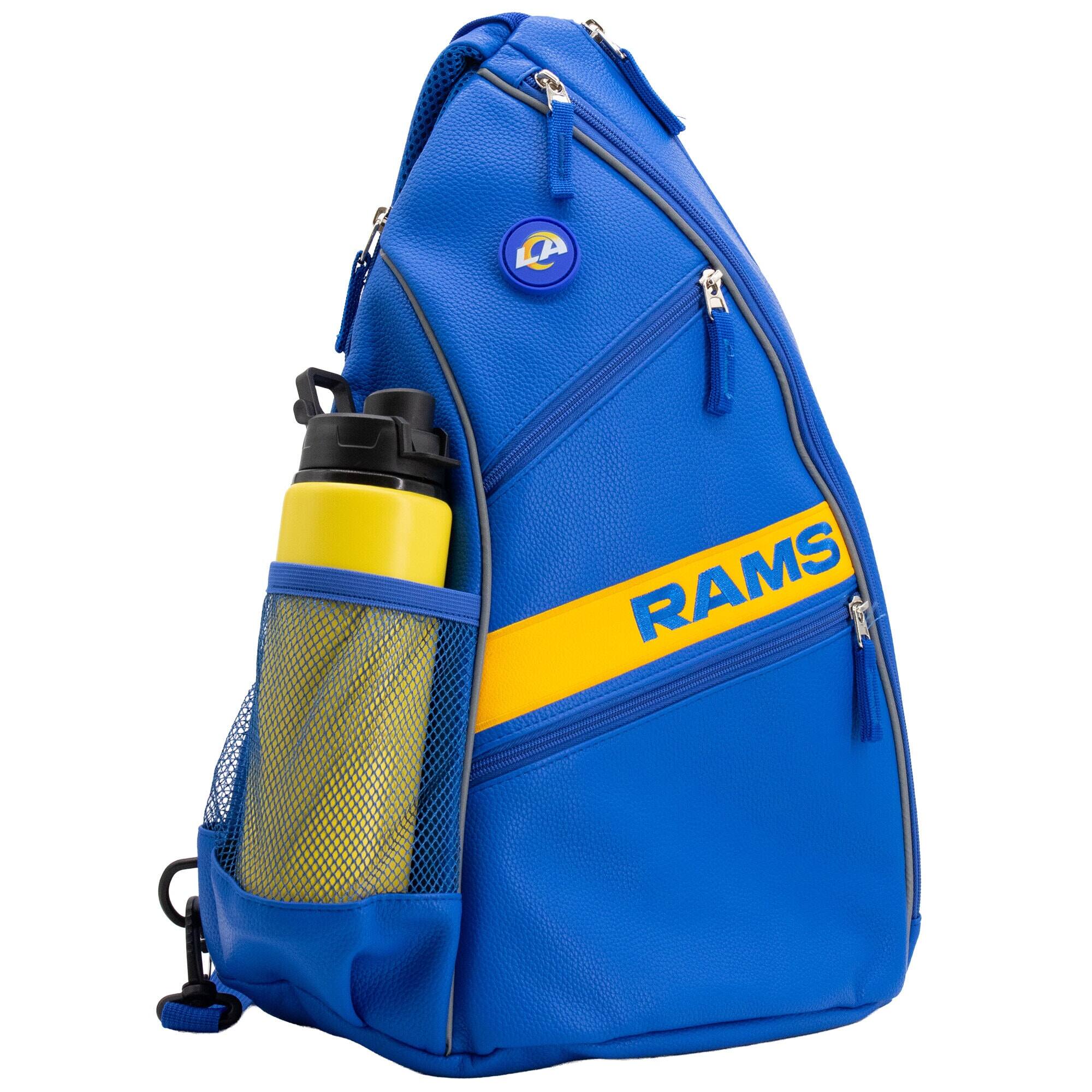 Alt View 2. Team Golf - Los Angeles Rams Embroidered Team Pickleball Backpack - Multicolor.