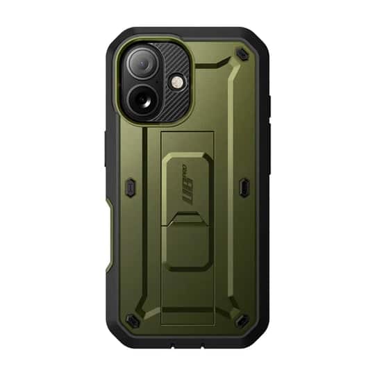 SUPCASE - Unicorn Beetle Pro Rugged Case for iPhone 17 – Full-Body Protection with Screen Protector - Dark Green