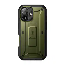 SUPCASE - Unicorn Beetle Pro Rugged Case for iPhone 17 – Full-Body Protection with Screen Protector - Dark Green