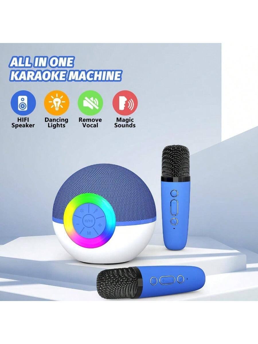 ALL IN ONE KARAOKE MACHINE

- HIFI Speaker
- Dancing Lights
- Remove Vocal
- Magic Sounds