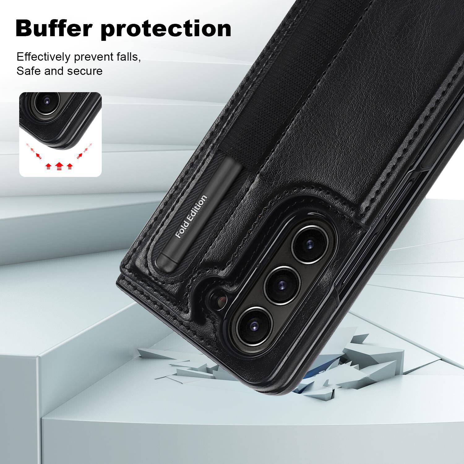Buffer protection  
Effectively prevent falls,  
Safe and secure  

Fold Edition