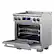 Alt View 2. Forno Appliances - Maximus 4.32 Cu. Ft. Freestanding Electric Induction Range with Air Fryer - Stainless Steel.