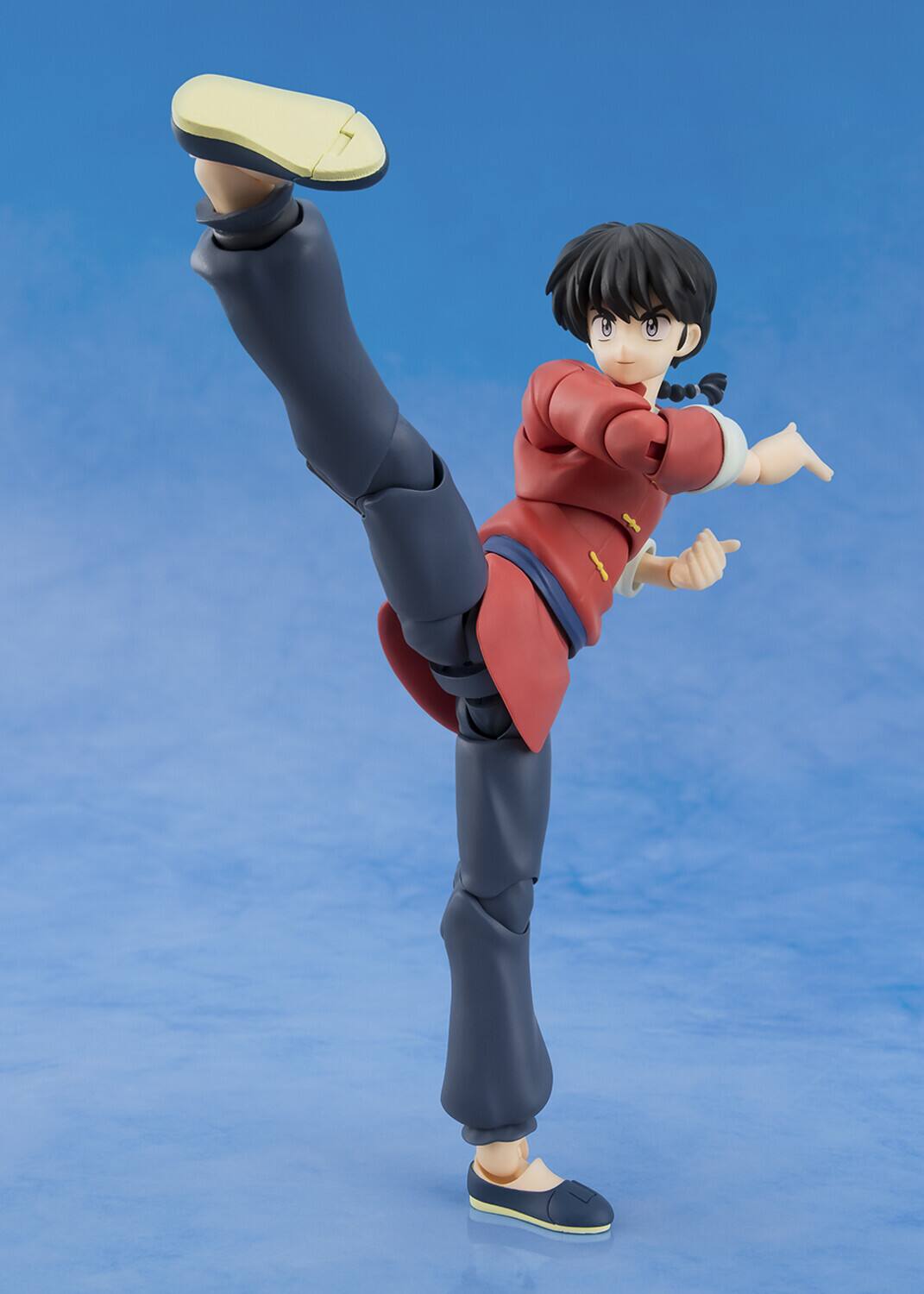 Alt View 4. PopMarket - Tamashii Nation - Ranma 1/2 - S.H.Figuarts - Ranma Saotome Action Figure   - COLLECTIBLES - Multicolor.