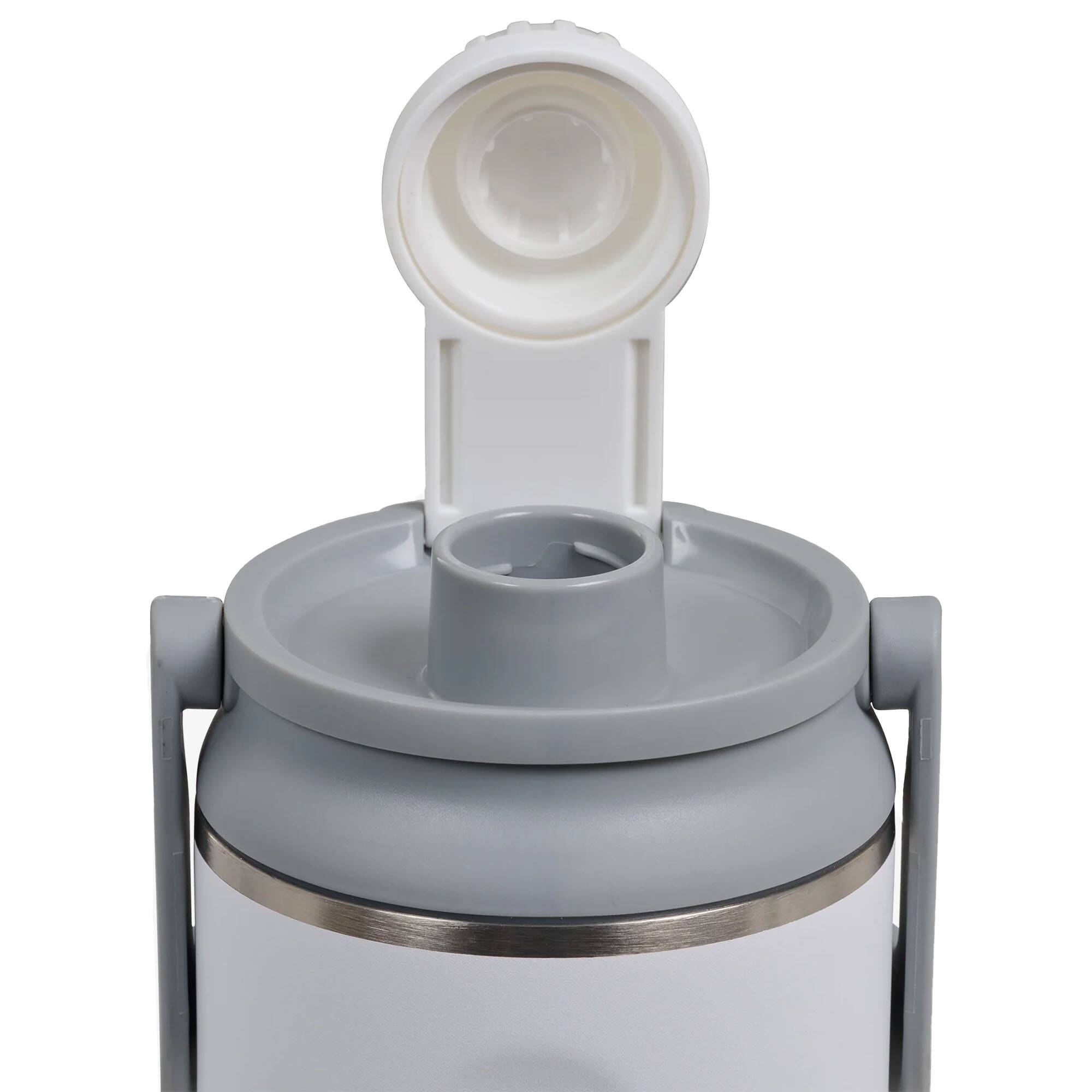 Alt View 5. Igloo - IGLOO 46 oz. Twist ‘n’ Chug Stainless Steel Bottle, White - White.