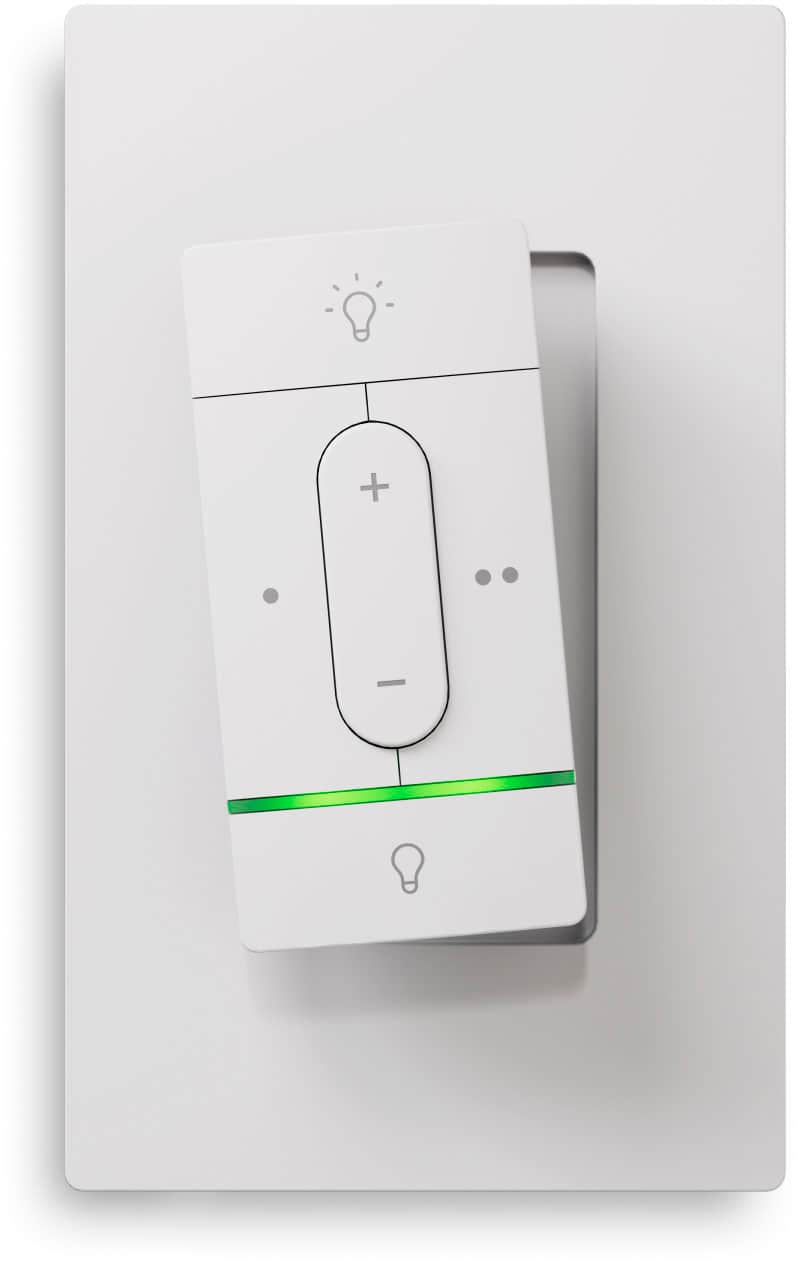 Nanoleaf - Sense+ Smart Wireless Switch with Built-in Motion & Daylight Sensors (1PK) - White - Front_Zoom