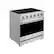 Left. Thor Kitchen - Gordon Ramsay Series by Thor Kitchen 6.0 Cu. Ft Freestanding Electric Range - Stainless Steel.