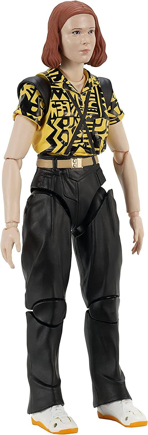 Alt View 7. BANDAI NAMCO Entertainment - Stranger Things 6” Hawkins Figure Netflix Collection - Eleven with Yellow Outfit.